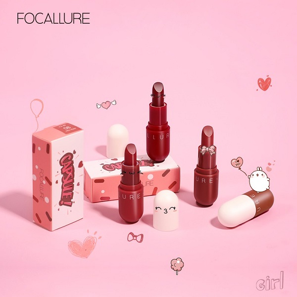 Son môi nhung mịn bền màu Focallure
